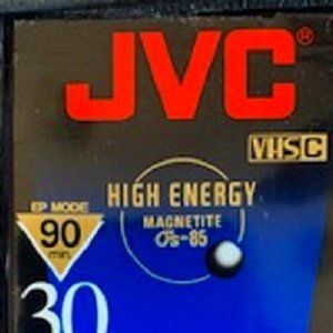 NWT JVC EHG Extra High Grade Compact 30 VHS C
